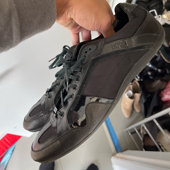 Black Hugo boss shoes size 11 - Picture 2 of 4
